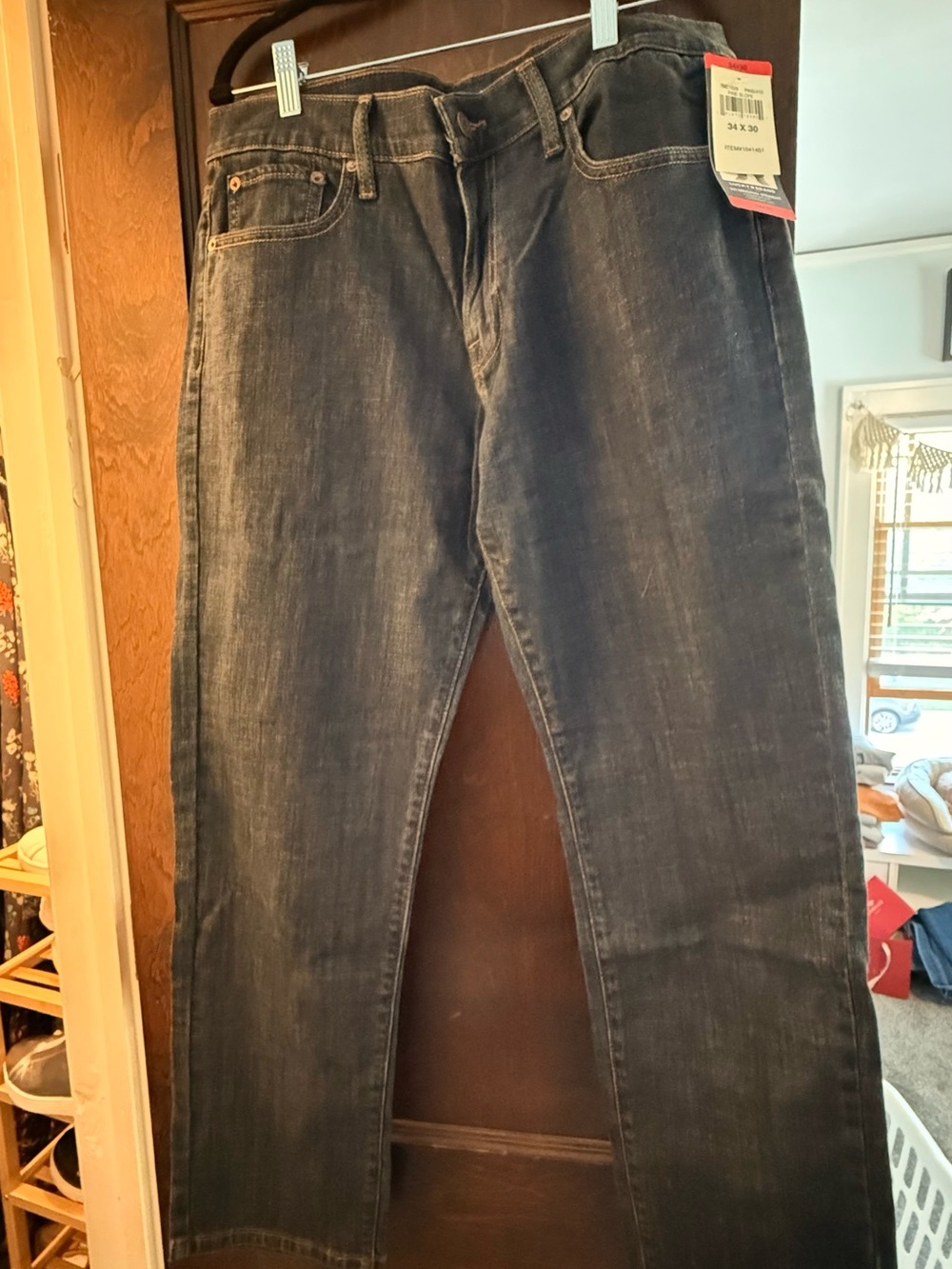 Lucky Brand Men's Straight Jeans in Dark Wash 34x30